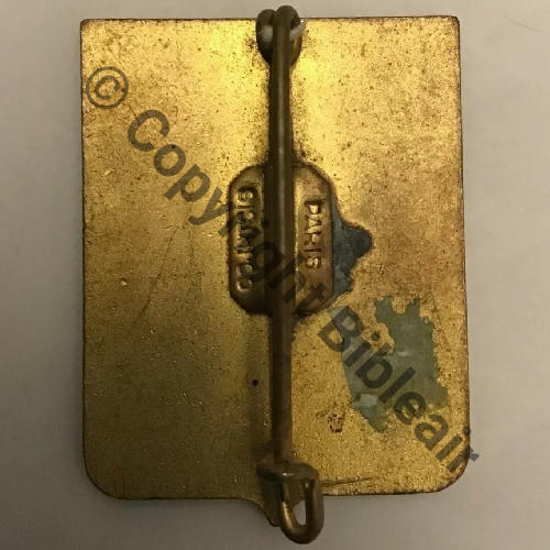 NN A1047 1947.62 A1047NH GC.2.6 NORMANDIE NIEMEN  COURTOIS SM Bol octog pastille COURTOIS PARIS Dos lisse Cadre Ecu arrondi Src.kirschfou 82Eur11.24 
